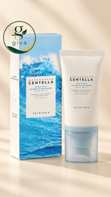 کرم ضد آفتاب بی رنگ سنتلا مدل Hyalu-Cica با SPF 50